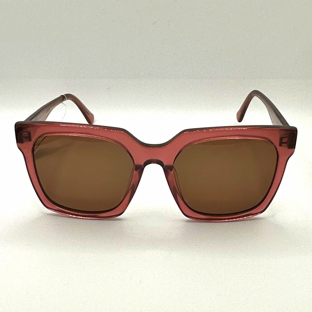 Banana Republic Women’s Pink Oversized Square Frames Sunglasses 55-19-140 NWT